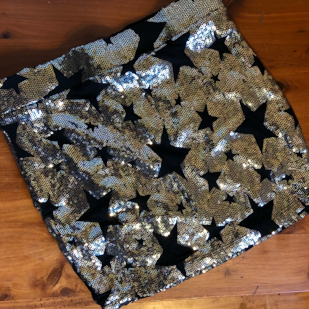 Sequin Star Skirt